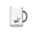wd lifestyle wd lifestyle tazza vetro borosilicato cc 420 ml decoro asino ean 8055035681443