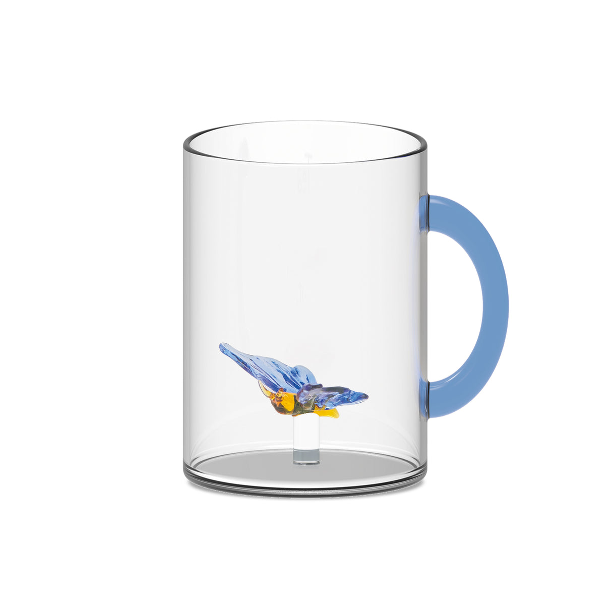 wd lifestyle wd lifestyle tazza vetro borosilicato cc 420 ml decoro farfalla ean 8055035681436