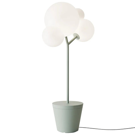 zafferano zafferano piantana tree of light h 185 cm diffusore bianco struttura salvia ean 8054040729386