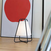 Lámpara de Mesita Portátil Zafferano Teepee LED Touch Dimmer Negro