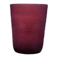 zani serafino zani serafino memento tumbler bicchiere acqua purple in pasta di vetro ean 8028460001308