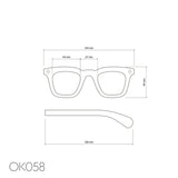 okkia okkia occhiale da lettura mod firenze premontato soft touch classic havana diottrie 2 00 ean 8056211374807