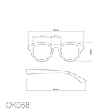 okkia okkia occhiale da lettura mod nashville premontato soft touch spring anti luce blu midnight diottrie 3 00 ean 8056211375125