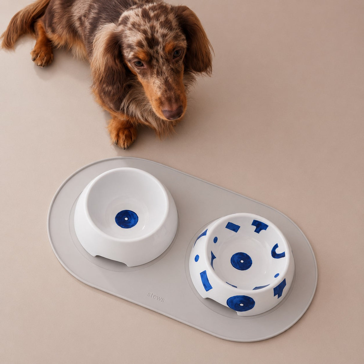 alessi alessi ciotola cibo cani in porcellana bianca samiro yunoki small d 18 cm ean 8003299503490
