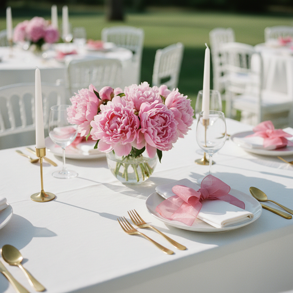 Confeziona con eleganza il nastro taffetà Arpimex Rosa, 100% poliestere 40 mm × 25 mt, texture crespa. Per bomboniere e cerimonie. ean 8018318230066