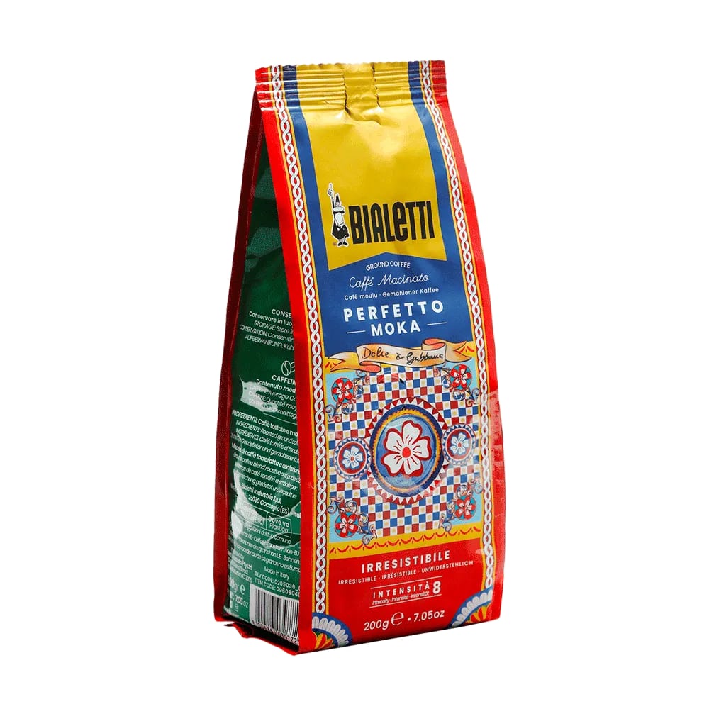 bialetti bialetti dolce e gabbana caffe macinato perfetto moka irresistibile 200 gr ean 8006363039772