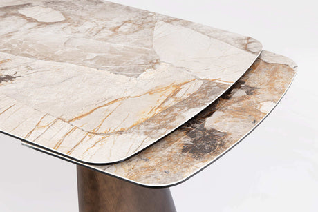 bizzotto bizzotto tavolo allungabile cile patagonia 100 x 180 220 260 cm h 76 cm vetro acciaio ean 8051836782259