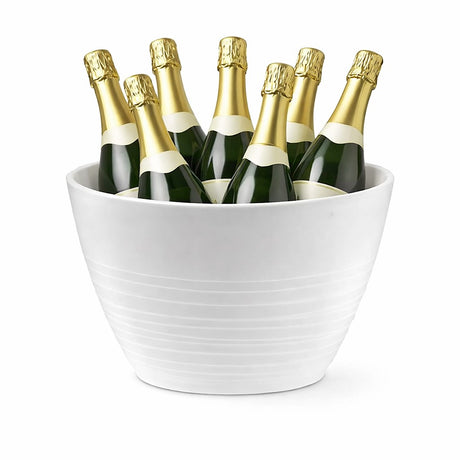 brevetti waf brevetti waf game oval bowl spumantiera 17 lt acrilico smma bianco ean 8005778007918