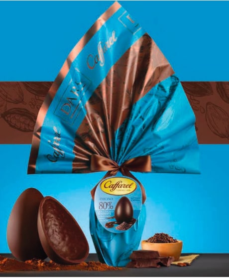 caffarel caffarel uovo dark ass fondente classico o con granella di cacao o con arancia 230 gr 1 pz