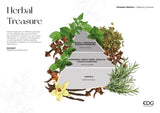 edg enzo de gasperi edg enzo de gasperi candela heritage con profumo h 18 cm herbal treasure ean 8059824526113