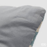 edg enzo de gasperi edg enzo de gasperi cuscino monstera quadrato 43 x 43 cm blu bianco ean 8059824624123