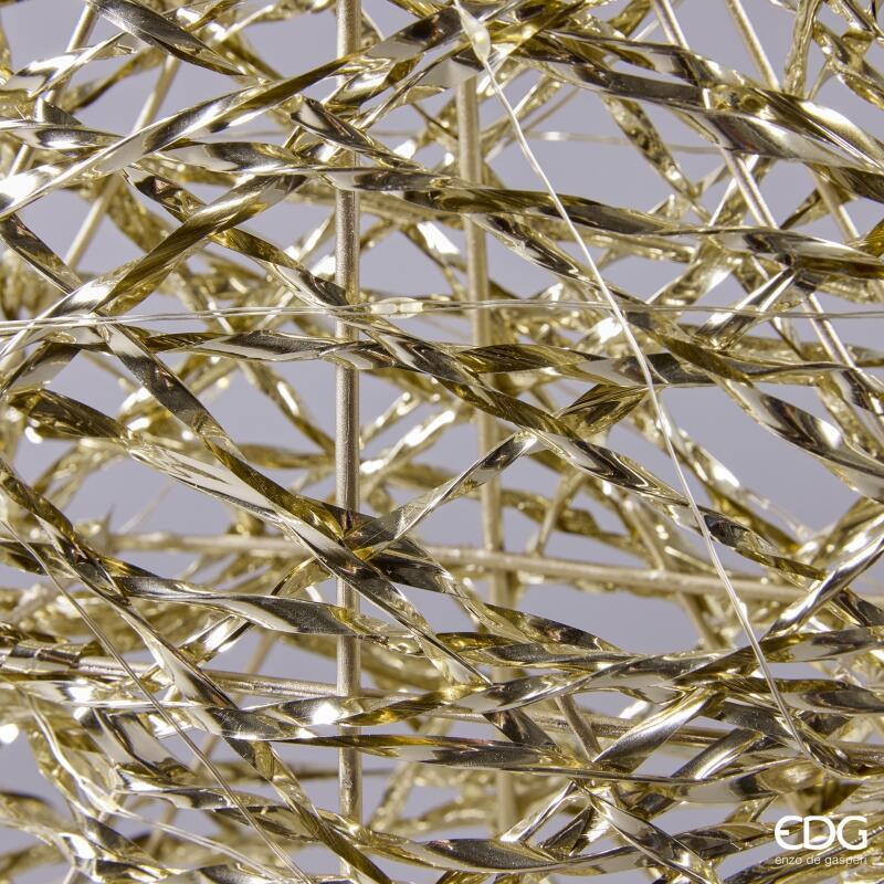 edg enzo de gasperi edg enzo de gasperi decoro renna di natale led intreccio 50 microled h 60 cm l 30 cm l 15 cm ip20 gold ean 8059824545909