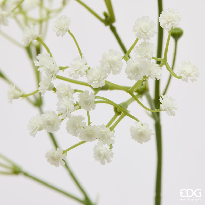 edg enzo de gasperi edg enzo de gasperi gypsophila ramo pianta artificiale h 66 cm avorio ean 8059824667359