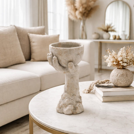 edg enzo de gasperi edg enzo de gasperi vaso cemento graal h 305 cm cemento waterproof grigio ean 8059824017253