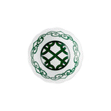 guzzini guzzini contenitore natalizio harmonia melamina d 2250 cm h 10 cm table decor bianco verde ean 8008392412687