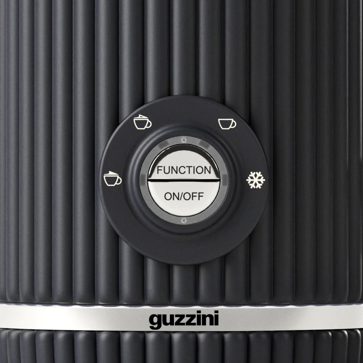 guzzini guzzini montalatte elettrico sous chef antracite montalatte automatico design moderno per cucina ean 8008392424079