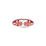 guzzini guzzini set 6 posti tavola harmonia natalizia porcellana bianco rosso 18 pz ean 8008392412441