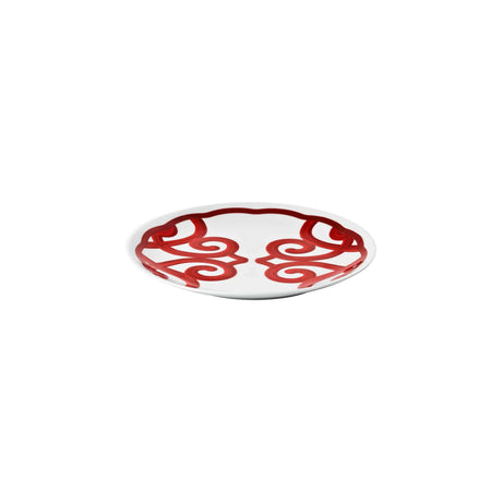 guzzini guzzini set 6 posti tavola harmonia natalizia porcellana bianco rosso 18 pz ean 8008392412441