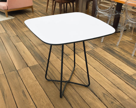 larcolaio larcolaio base tavolo aries nera acciaio h73 cm