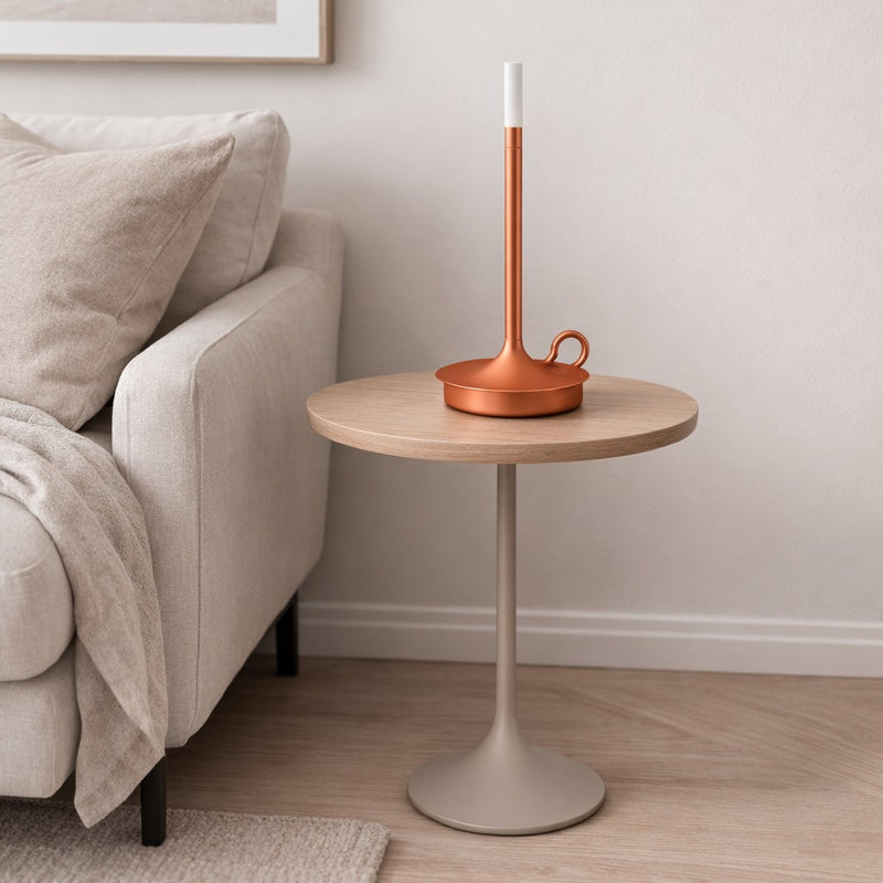 larcolaio larcolaio lampada candle touch 100 x 295 mm colore rust ean 8051526263389