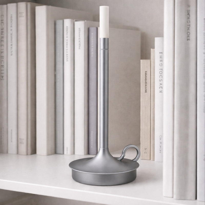 larcolaio larcolaio lampada candle touch 100 x 295 mm colore silver ean 8051526262214