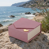 larcolaio larcolaio scatola liscia portaconfetti 9 x 9 x 4 cm bomboniera malva 1 pz ean 8059558632395