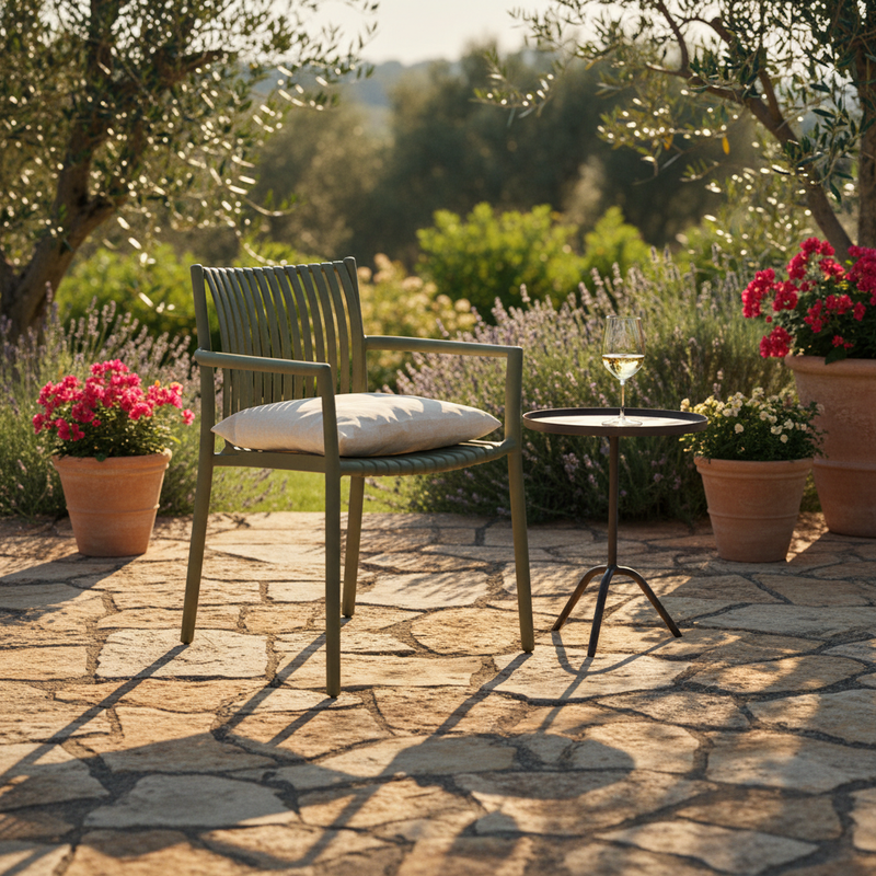moia greenwood moia greenwood sedia poltrona siena in polipropilene verde a listelli sedia outdoor impilabile resistente uv ean 8013054838415
