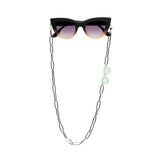 okkia okkia collana bijoux con anelli in metallo per occhiali e mascherina colore silver ean 8056211376146