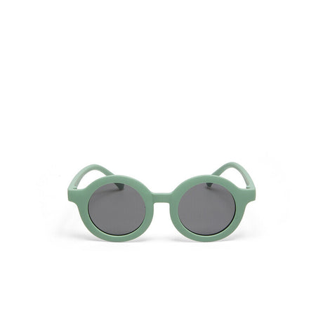 okkia okkia occhiale baby da sole premontato tondo colore green sage 6 10 anni ean 8056211375842