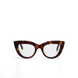 okkia okkia occhiale da lettura mod claudia premontato gatto soft touch havana diottrie 2 50 ean 8055773193093