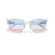 okkia okkia occhiale da sole premontato gatto lite mod silvia trasparent light pink ean 8056211370472