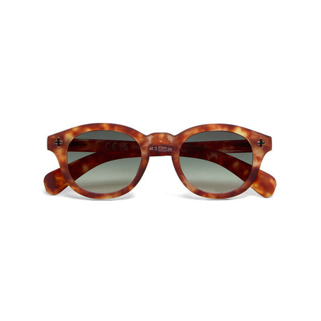 okkia okkia occhiale da sole premontato mod milano soft touch sahara havana lenti green ean 8056211375668