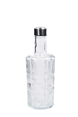 regalo italiano regalo italiano bottiglia ass 1 lt d 9 cm h 275 cm acciaio vetro trasparente 1 pz ean 8057586201712