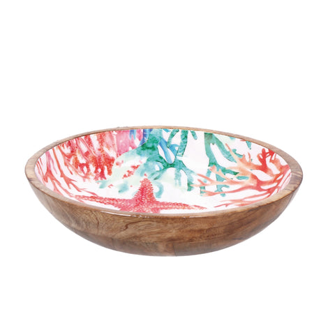 regalo italiano regalo italiano ciotola maela ass d 30 cm h 7 cm legno 1 pz ean 8057586177956