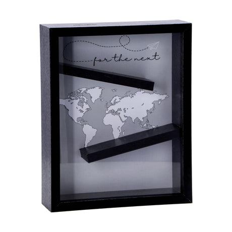 regalo italiano regalo italiano salvadanaio in mdf e vetro 20 x 6 cm h 25 cm ass porta risparmi decorativo moderno 1 pz ean 8057586123717