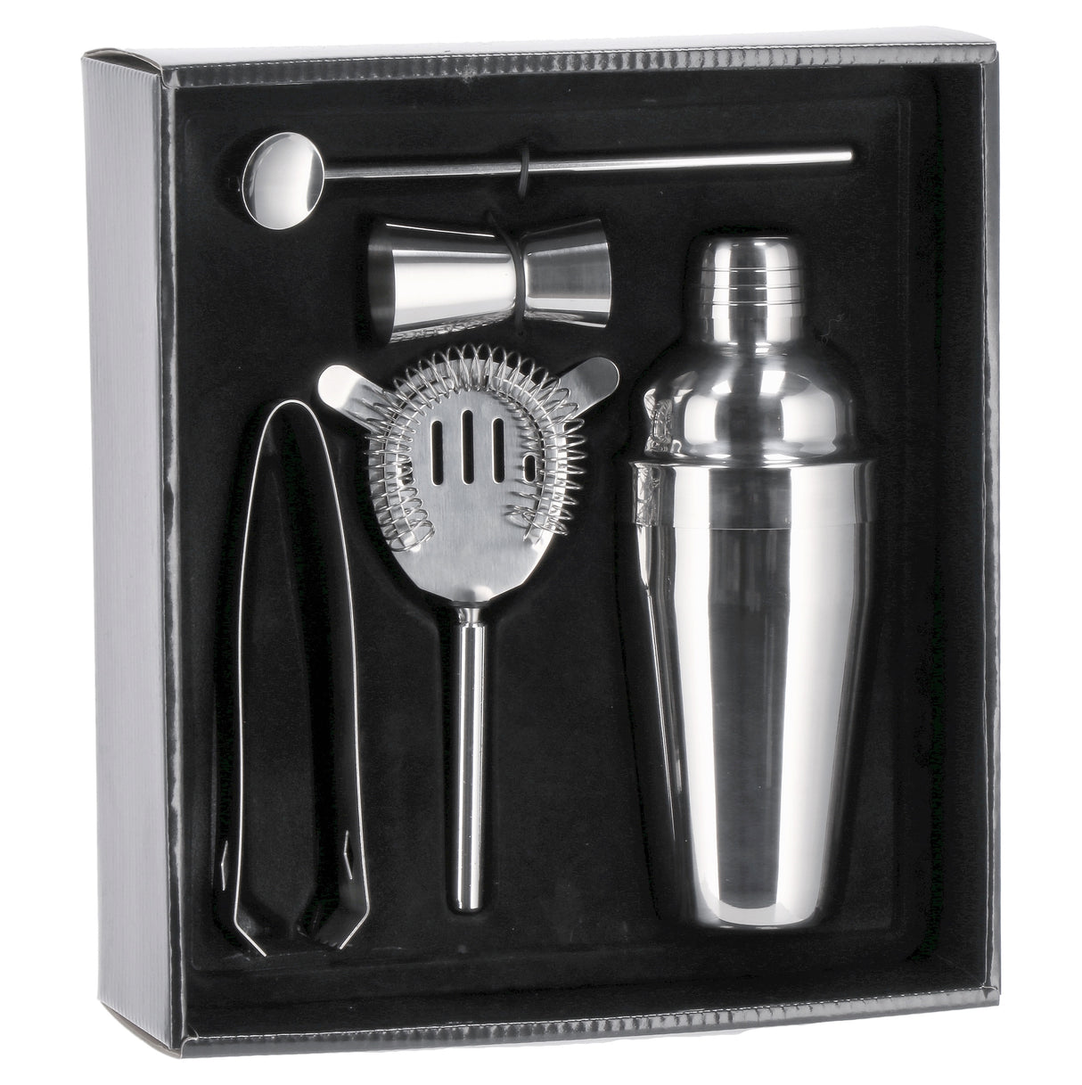regalo italiano regalo italiano set da cocktail 5 pz in acciaio ean 8057586046108