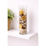 regalo italiano regalo italiano vaso in vetro lyon d 12 cm h 50 cm vaso decorativo moderno per fiori e arredo casa ean 8057586048539