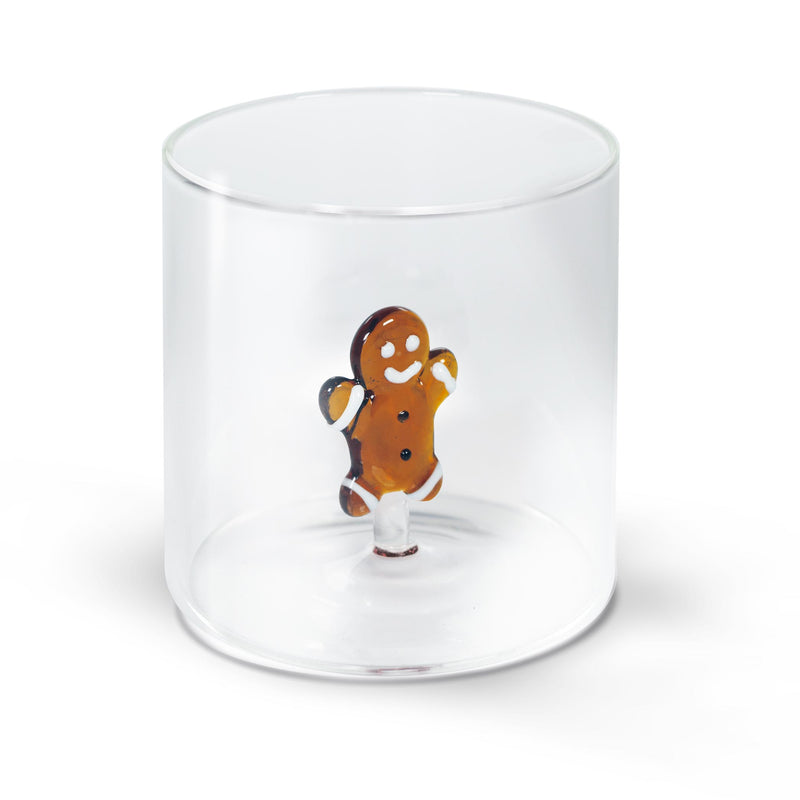 wd lifestyle wd lifestyle bicchiere in vetro borosilocato figure natale ass 250 ml 1 pz ean 8053300571291