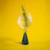 wd lifestyle wd lifestyle calice per gin tonic in verto base effetto diamante blu ean 8055035683959