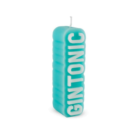 wd lifestyle wd lifestyle candela profumata decoro gin tonic 39 x 48 x 145 cm paraffina tabacco e vaniglia ean 8055035681870