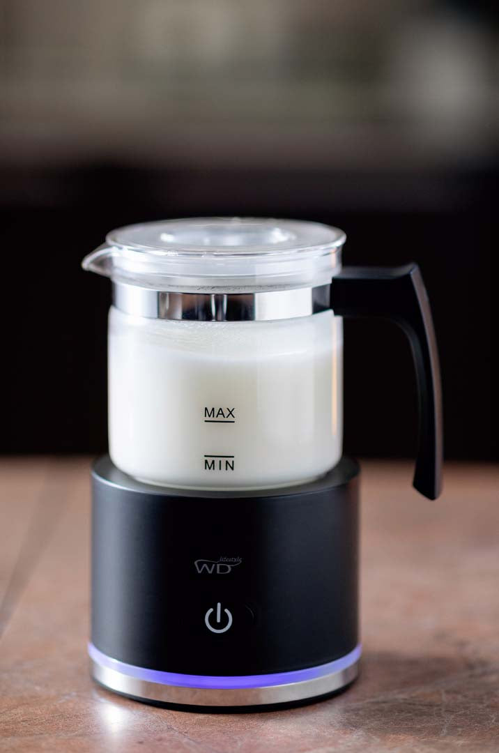 wd lifestyle wd lifestyle capuccinatore elettrico trasparente 250 ml ean 8033040747439