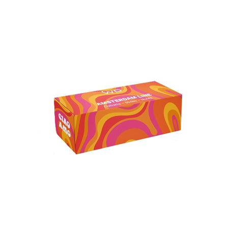 wd lifestyle wd lifestyle pantofole con strap decorazione ciao amo rosa giallo taglia ml ean 8055035686479