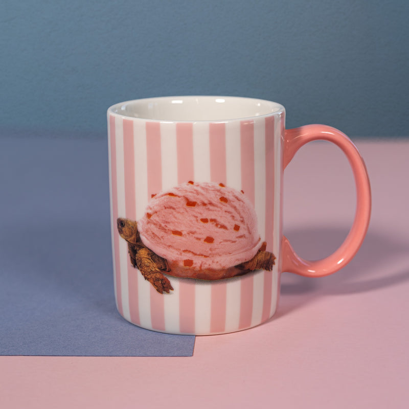 wd lifestyle wd lifestyle tazza in new bone china 330 ml decoro tartaruga ean 8055035683560