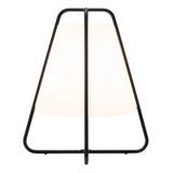 zafferano zafferano teepee lampada da tavolo portatile ledtouch dimmer nero ean 8054040727443