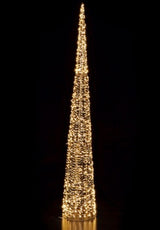 ad trend ad trend albero di natale in ferro e pe oro con 2 400 led h 280 cm ean 8057586112155