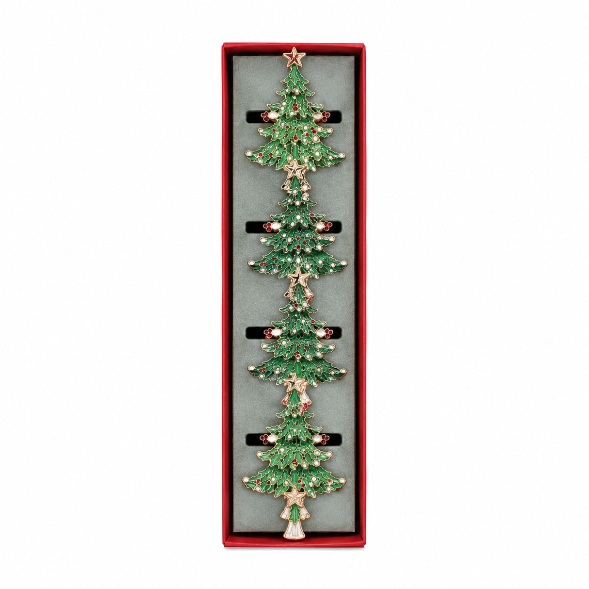 ad trend ad trend set 4 portatovaglioli di natale in metallo 1 cf ean 8057586230897