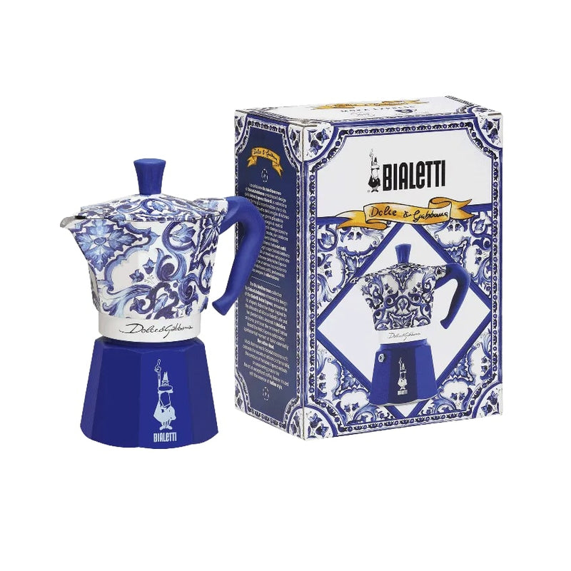 bialetti bialetti moka express dolcegabbana blu mediterraneo 3 tazze ean 8006363042949