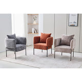 di mo di mo poltroncina dolly in poliestere tortora con gambe in metallo sedia design moderna ean 8010402524044