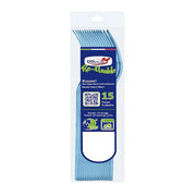 Tenedores Compact Azul Reutilizables Dopla 15 pz