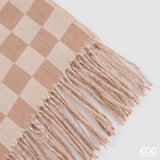 edg enzo de gasperi edg enzo de gasperi coperta a scacchi 152 x 127 cm poliestere bianco rosa ean 8059824624246